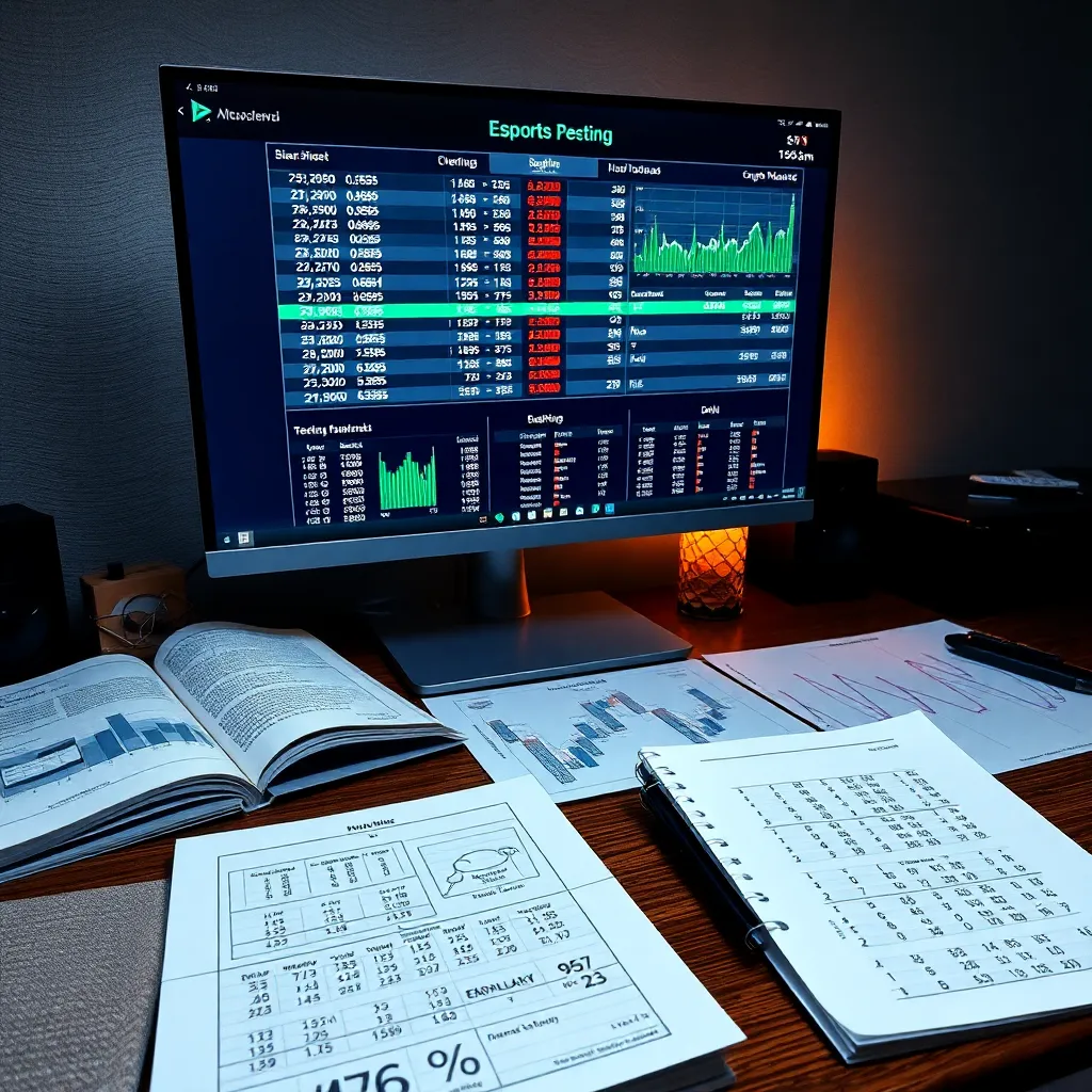 e스포츠 배당분석 기술: 데이터로 이기는 베팅법