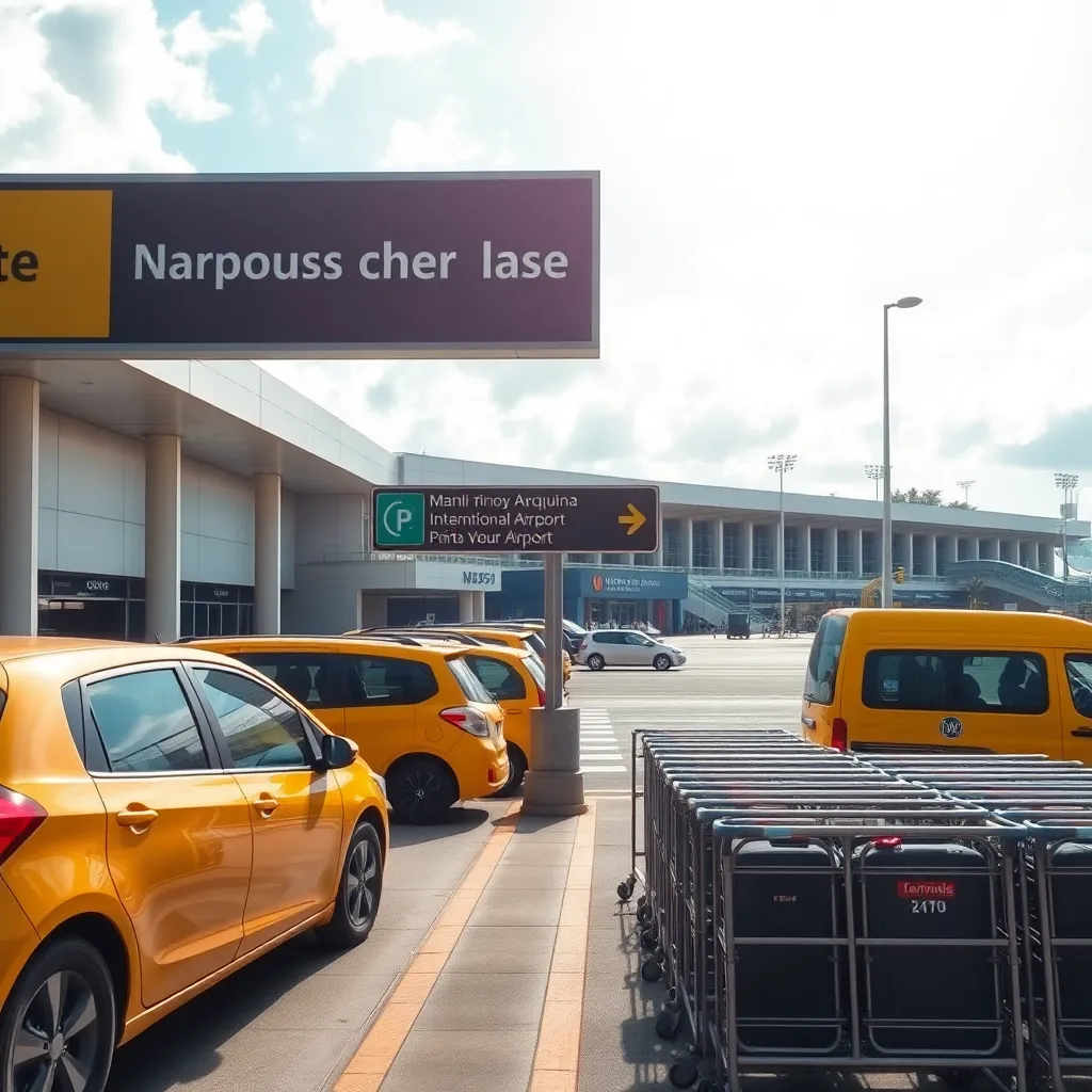 마닐라 공항 픽업 절차 흐름