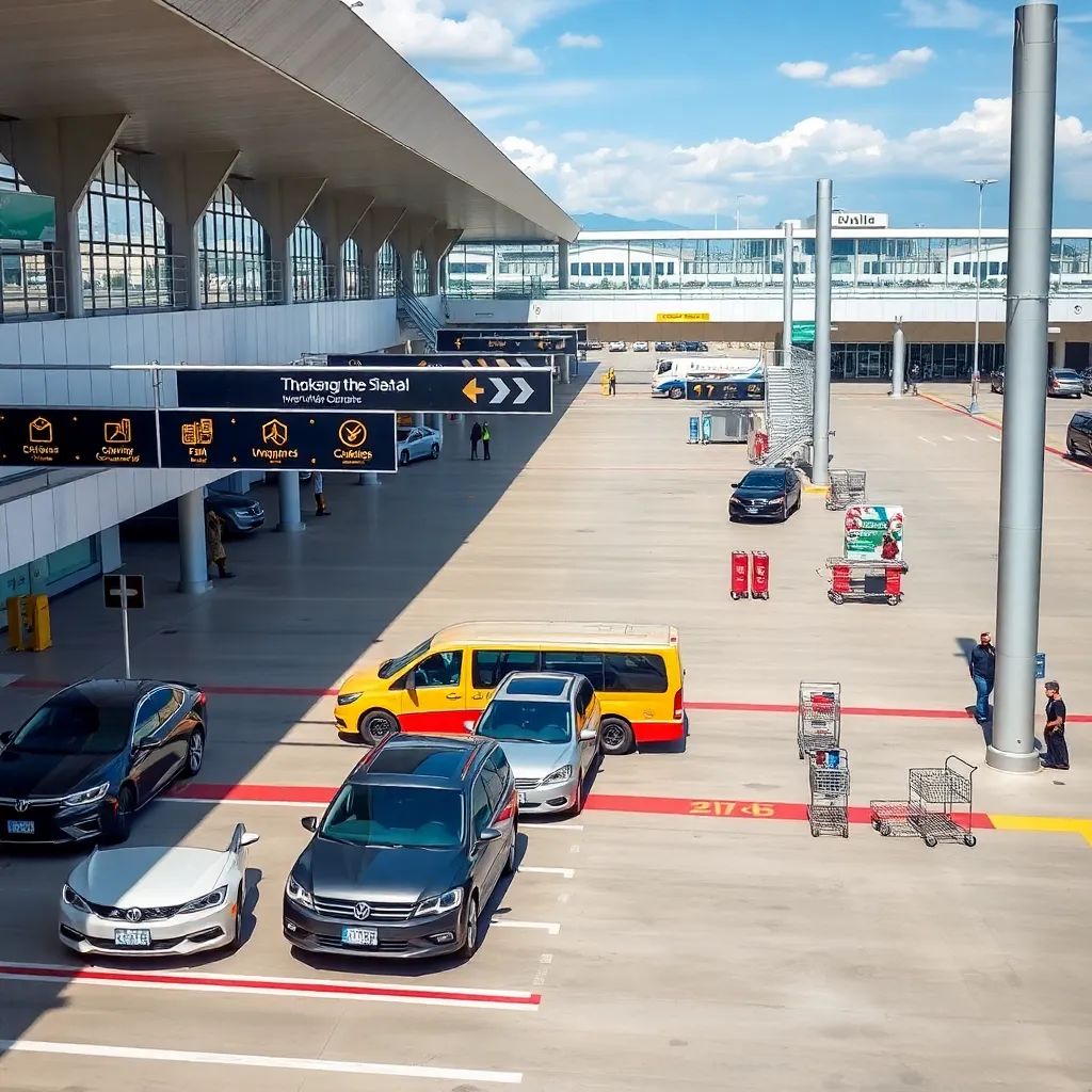 마닐라 공항 픽업의 이용 절차 흐름